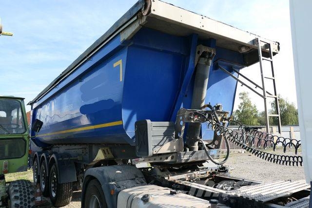 Schmitz Cargobull SKI 24 SL 7.2, Stahl, 26m³, Cramaro, Alu-Felgen Kippladerauflieger