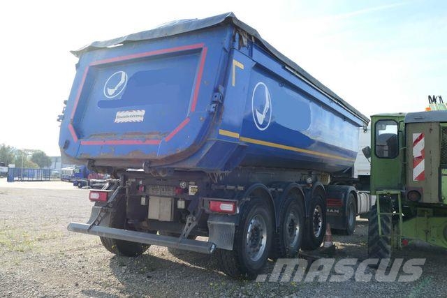 Schmitz Cargobull SKI 24 SL 7.2, Stahl, 26m³, Cramaro, Alu-Felgen Kippladerauflieger
