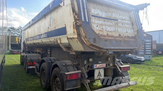 Schmitz Cargobull SKi 18 SL - 7.2, Liftachse, Rollplane, SAF, 24m3 Piekabes pašizgāzēji