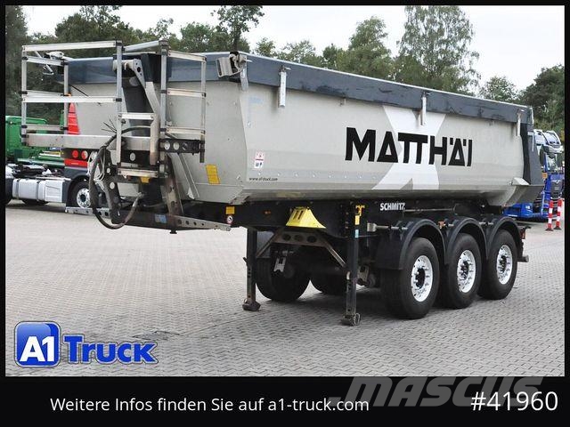 Schmitz Cargobull SKI 24 SL 7,2, Liftachse, Stahlmulde, Alufelgen Polprikolice prekucniki - kiper
