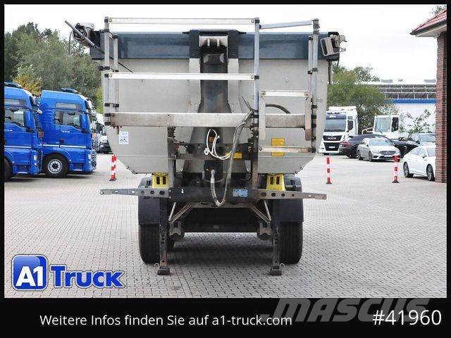 Schmitz Cargobull SKI 24 SL 7,2, Liftachse, Stahlmulde, Alufelgen Polprikolice prekucniki - kiper
