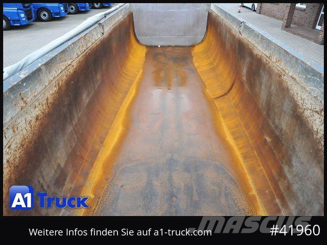 Schmitz Cargobull SKI 24 SL 7,2, Liftachse, Stahlmulde, Alufelgen Polprikolice prekucniki - kiper