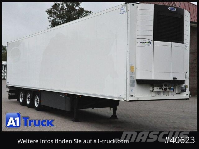 Schmitz Cargobull SKO FP45, Blumenbreite, Carrier 1950. نصف مقطورات بدرجة حرارة قابلة للضبط