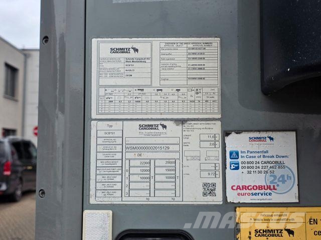 Schmitz Cargobull SKO 10/LZG 11.05 FP45 COOL | Lenkachse | Rolltor Koel-vries opleggers