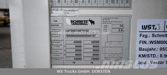 Schmitz Cargobull SKO 24 Kühlauflieger Vector 1550 Strom/Diesel Kühlauflieger