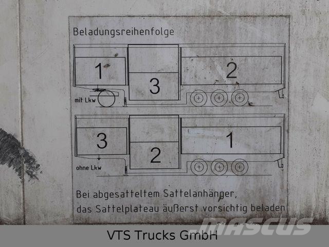Schmitz Cargobull ST11 Mega Getränke Auflieger Tiefbett Muud poolhaagised