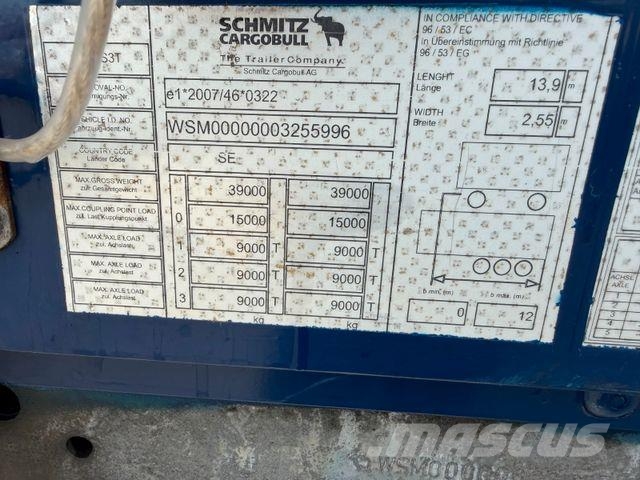 Schmitz Cargobull Tautliner Mega Тентовані напівпричепи