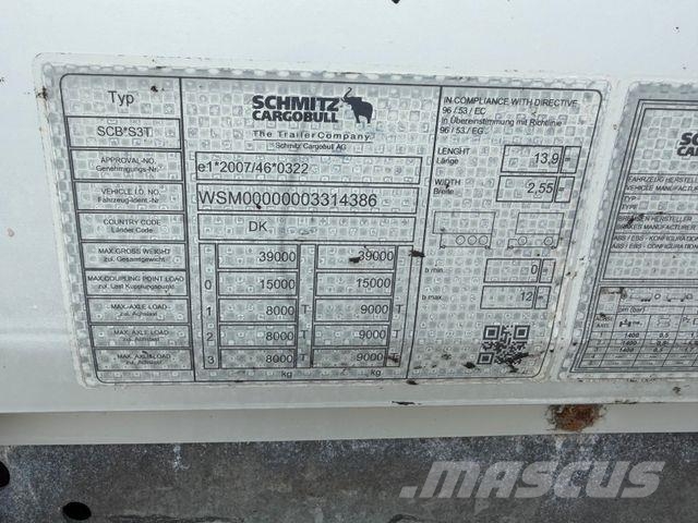 Schmitz Cargobull Tautliner Standard Lift ZEPRO نصف مقطورات بباب جانبي