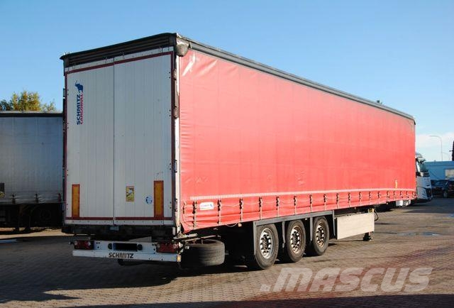 Schmitz Cargobull Varios mega, lifting axle 侧帘半挂车