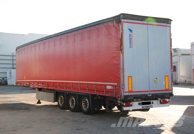 Schmitz Cargobull Varios mega, lifting axle 侧帘半挂车