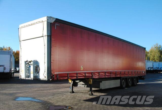 Schmitz Cargobull Varios mega, lifting axle 侧帘半挂车