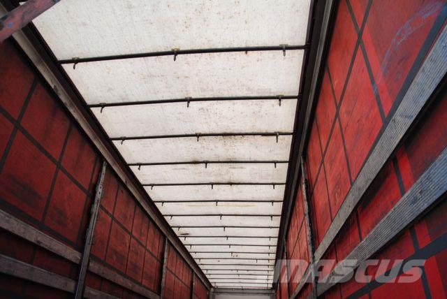 Schmitz Cargobull Varios mega, lifting axle 侧帘半挂车