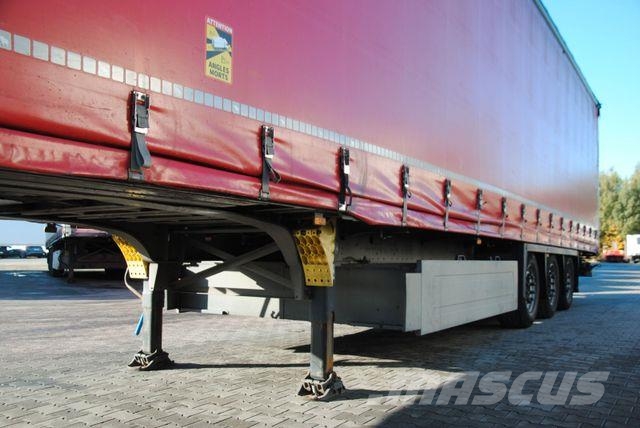 Schmitz Cargobull Varios mega, lifting axle 侧帘半挂车