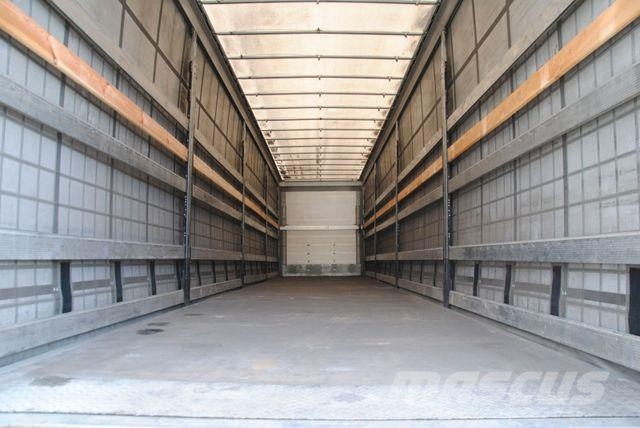 Schmitz Cargobull Varios mega, lifting axle, lifting roof 侧帘半挂车