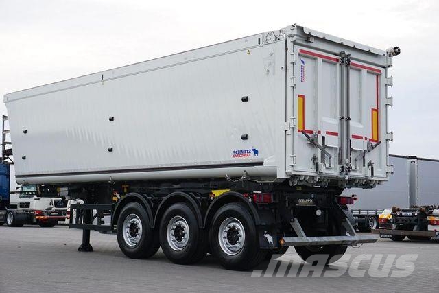 Schmitz Cargobull WYWROTKA / 45 M3 / OŚ PODNOSZONA / JAK NOWA 티퍼 세미 트레일러