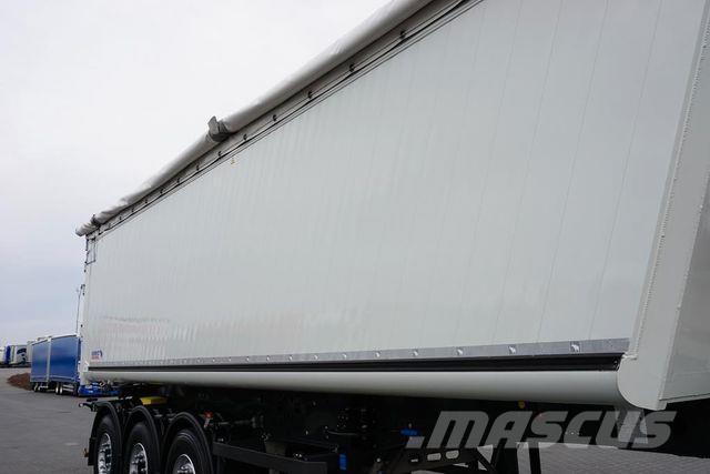Schmitz Cargobull WYWROTKA / 45 M3 / OŚ PODNOSZONA / JAK NOWA 티퍼 세미 트레일러