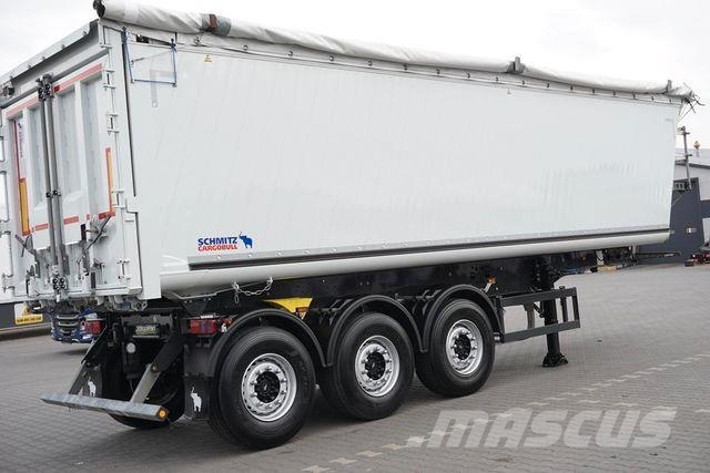 Schmitz Cargobull WYWROTKA / 45 M3 / OŚ PODNOSZONA / JAK NOWA 티퍼 세미 트레일러