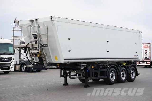 Schmitz Cargobull WYWROTKA / 45 M3 / OŚ PODNOSZONA / JAK NOWA 티퍼 세미 트레일러