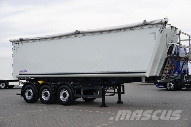 Schmitz Cargobull WYWROTKA / 45 M3 / OŚ PODNOSZONA / JAK NOWA 티퍼 세미 트레일러