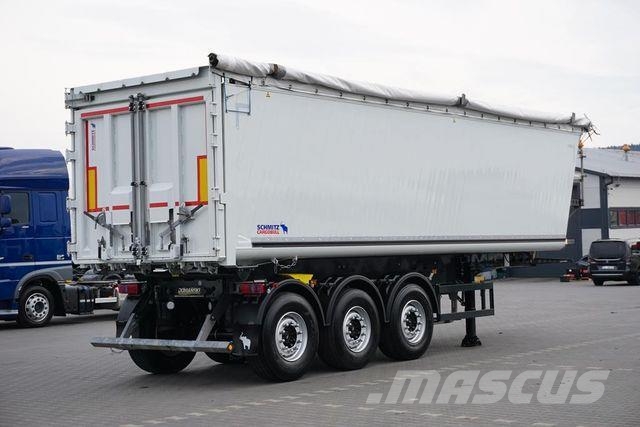 Schmitz Cargobull WYWROTKA / 45 M3 / OŚ PODNOSZONA / JAK NOWA 티퍼 세미 트레일러