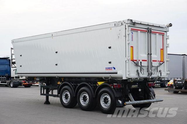 Schmitz Cargobull WYWROTKA / 45 M3 / OŚ PODNOSZONA / JAK NOWA 티퍼 세미 트레일러