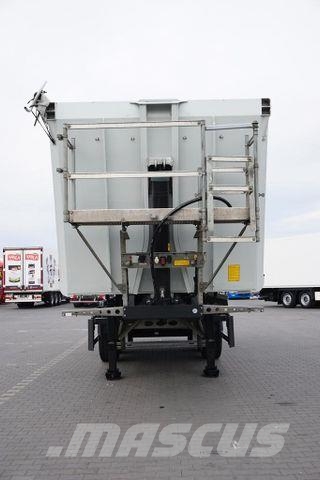 Schmitz Cargobull WYWROTKA / 45 M3 / OŚ PODNOSZONA / JAK NOWA 티퍼 세미 트레일러