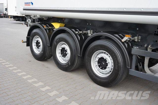 Schmitz Cargobull WYWROTKA / 45 M3 / OŚ PODNOSZONA / JAK NOWA 티퍼 세미 트레일러