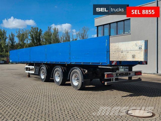 Schröder S10/24P2-13,6 | Alu / 2 x Lenkachse Pritschenauflieger