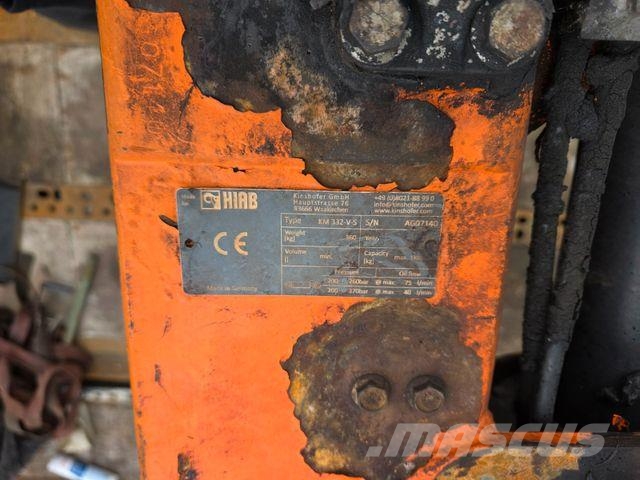 Schröder ST11/24 P2-13,6 KR ZL | Kran | Lenkach. نصف مقطورات مسطحة / مفصلية الجوانب