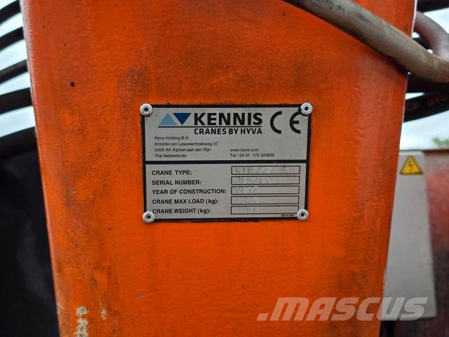 Schröder ST11/24 P2-13,6 KR ZL | Kran | Lenkach. نصف مقطورات مسطحة / مفصلية الجوانب