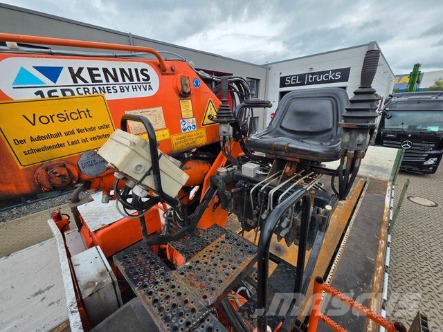 Schröder ST11/24 P2-13,6 KR ZL | Kran | Lenkach. نصف مقطورات مسطحة / مفصلية الجوانب