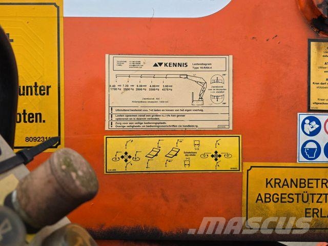 Schröder ST11/24 P2-13,6 KR ZL | Kran | Lenkach. نصف مقطورات مسطحة / مفصلية الجوانب