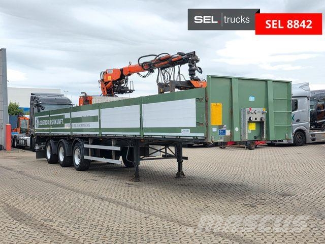 Schröder ST11/24 P2-13,6 KR ZL | Kran | Lenkach. نصف مقطورات مسطحة / مفصلية الجوانب