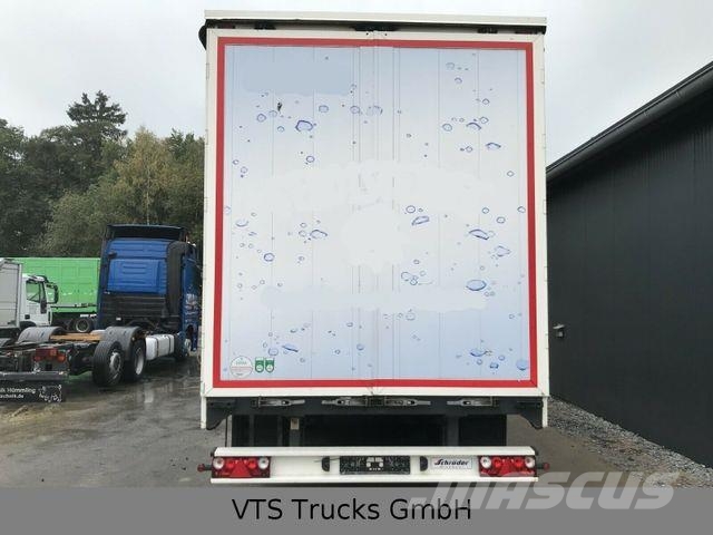 Schröder ST11/24 P4-13,5 Mega Getränkeauflieger Semi-remorca agabaritica