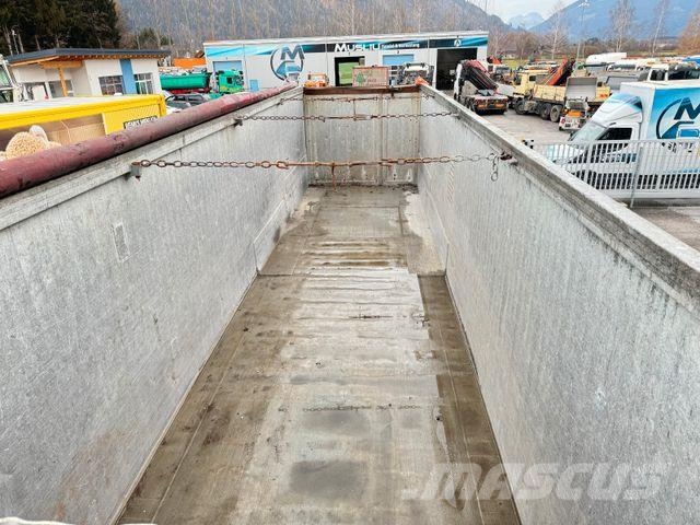 Schwarzmüller 3 Achs 55m³ Alu Kipper Plane 6450Kg Kiper poluprikolice