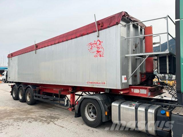 Schwarzmüller 3 Achs 55m³ Alu Kipper Plane 6450Kg Kiper poluprikolice