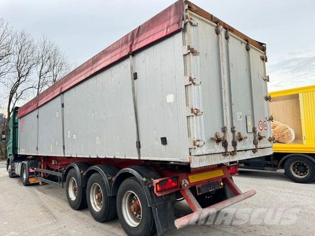 Schwarzmüller 3 Achs 55m³ Alu Kipper Plane 6450Kg Kiper poluprikolice