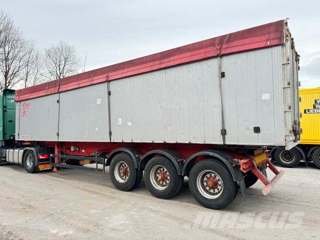 Schwarzmüller 3 Achs 55m³ Alu Kipper Plane 6450Kg Kiper poluprikolice