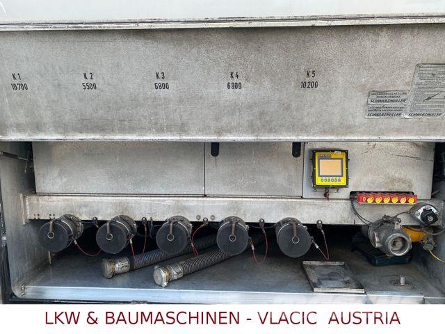 Schwarzmüller Benzin/Diesel 5-kammer DEZI-DATA 3 Tankopleggers