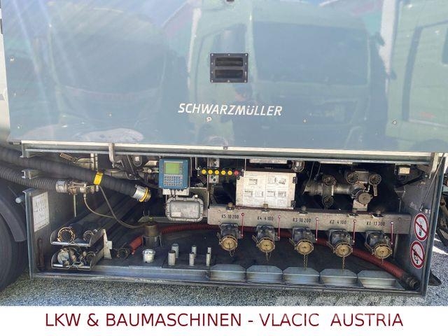 Schwarzmüller Benzin/Diesel 43000L 5 kammer Tankauflieger