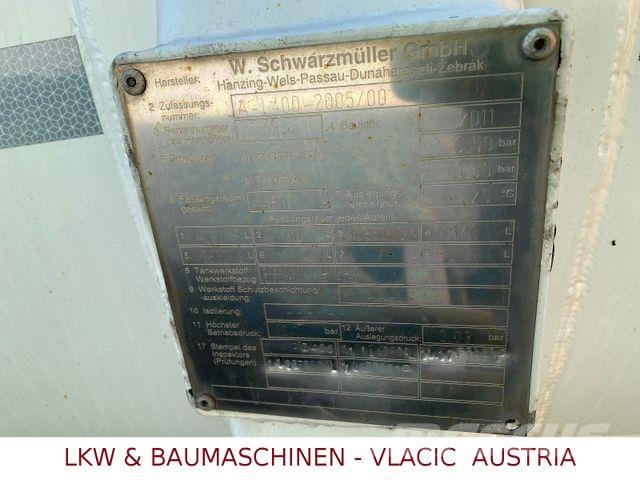 Schwarzmüller Benzin/Diesel 43000L 5 kammer Tankauflieger