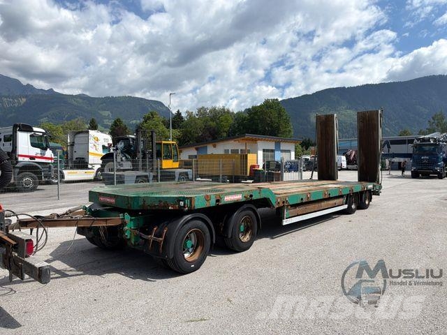 Schwarzmüller Feitzinger VTS 400 4 Achs Tieflader Doppelrampen Tieflader