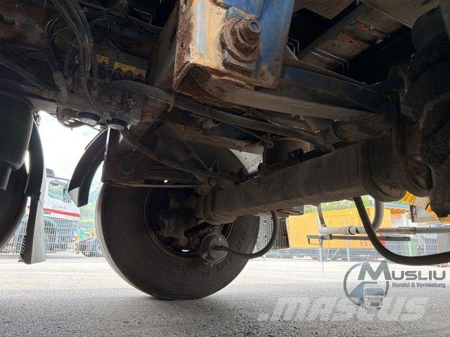 Schwarzmüller HANGLER 3 SAZEL 24-4, 4m ausziehbar Lenkachse نصف مقطورات مسطحة / مفصلية الجوانب