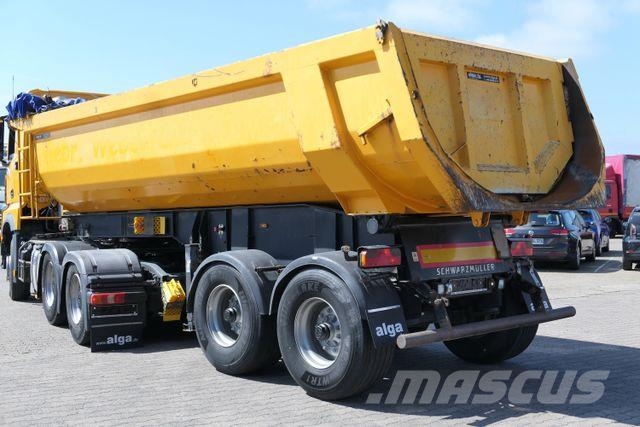 Schwarzmüller HKS 2/E S1, Stahl, 2-Achser, 22m³, Cramaro, Lift Kippers