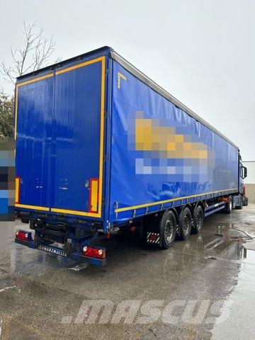 Schwarzmüller J SERIE 3 ACHS VORBEREITUNG FÜR MITNAHMESTAPLER Plachtové návesy