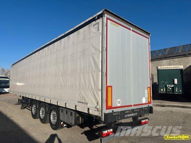 Schwarzmüller J-SERIE, STANDARD ,Lift Axle, Ultralight 5490 KG نصف مقطورات بباب جانبي