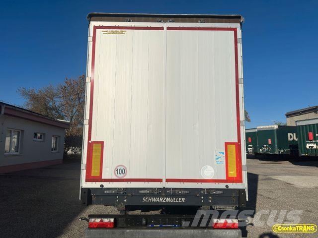 Schwarzmüller J-SERIE, STANDARD ,Lift Axle, Ultralight 5490 KG نصف مقطورات بباب جانبي