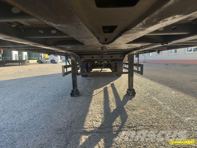 Schwarzmüller J-SERIE, STANDARD ,Lift Axle, Ultralight 5490 KG نصف مقطورات بباب جانبي