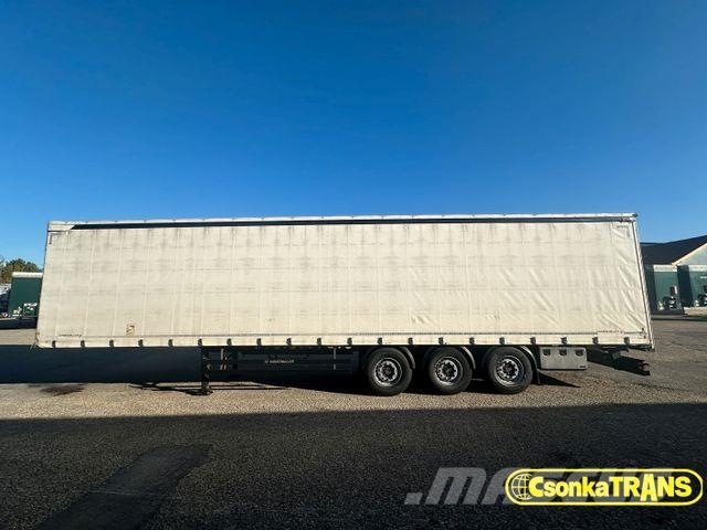 Schwarzmüller J-SERIE, STANDARD ,Lift Axle, Ultralight 5490 KG نصف مقطورات بباب جانبي