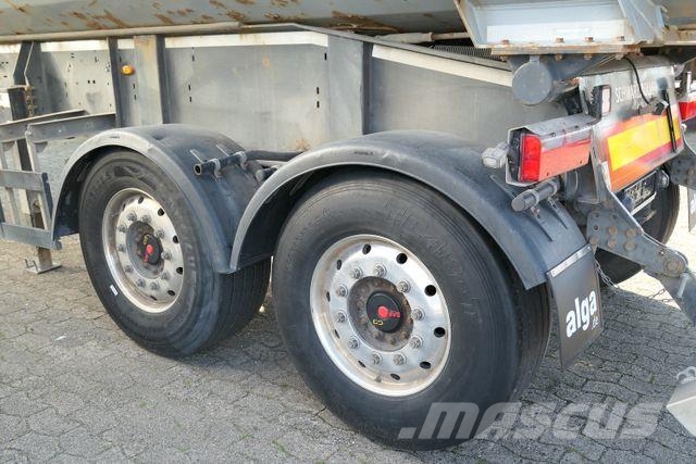 Schwarzmüller K-Serie, Stahl, 26m³, 2-Achser, Luft-Lift, SAF Kippladerauflieger